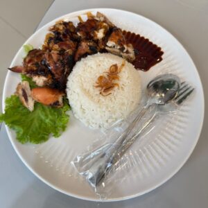 AYAM BAKAR SAUS HITAM (Rp. 35.000)