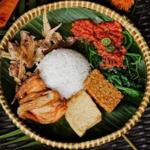 SEGO TEMPONG BANYUWANGI NILA/PATIN/AYAM (Rp. 35.000)